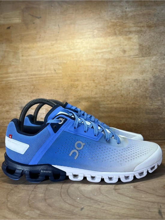 On Running Shoes - On CloudFlow 3.0 REFLECTIVE Womens Size 8 Running Shoes Sneakers Blue White